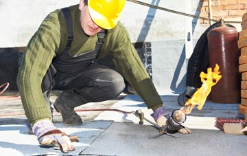 Galtrigill flat roof construction